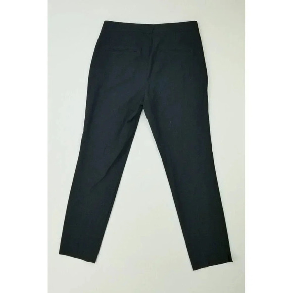 Zara Size 2 Women's Black Career Pocket Button Zip Pants Slack Inseam 26 Inches - Picture 1 of 14